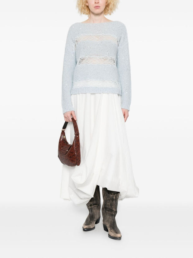 ERMANNO FIRENZE Sweater - Clear Blue