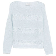 ERMANNO FIRENZE Sweater - Clear Blue