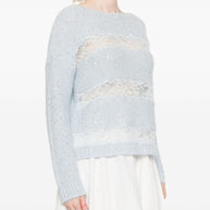 ERMANNO FIRENZE Sweater - Clear Blue