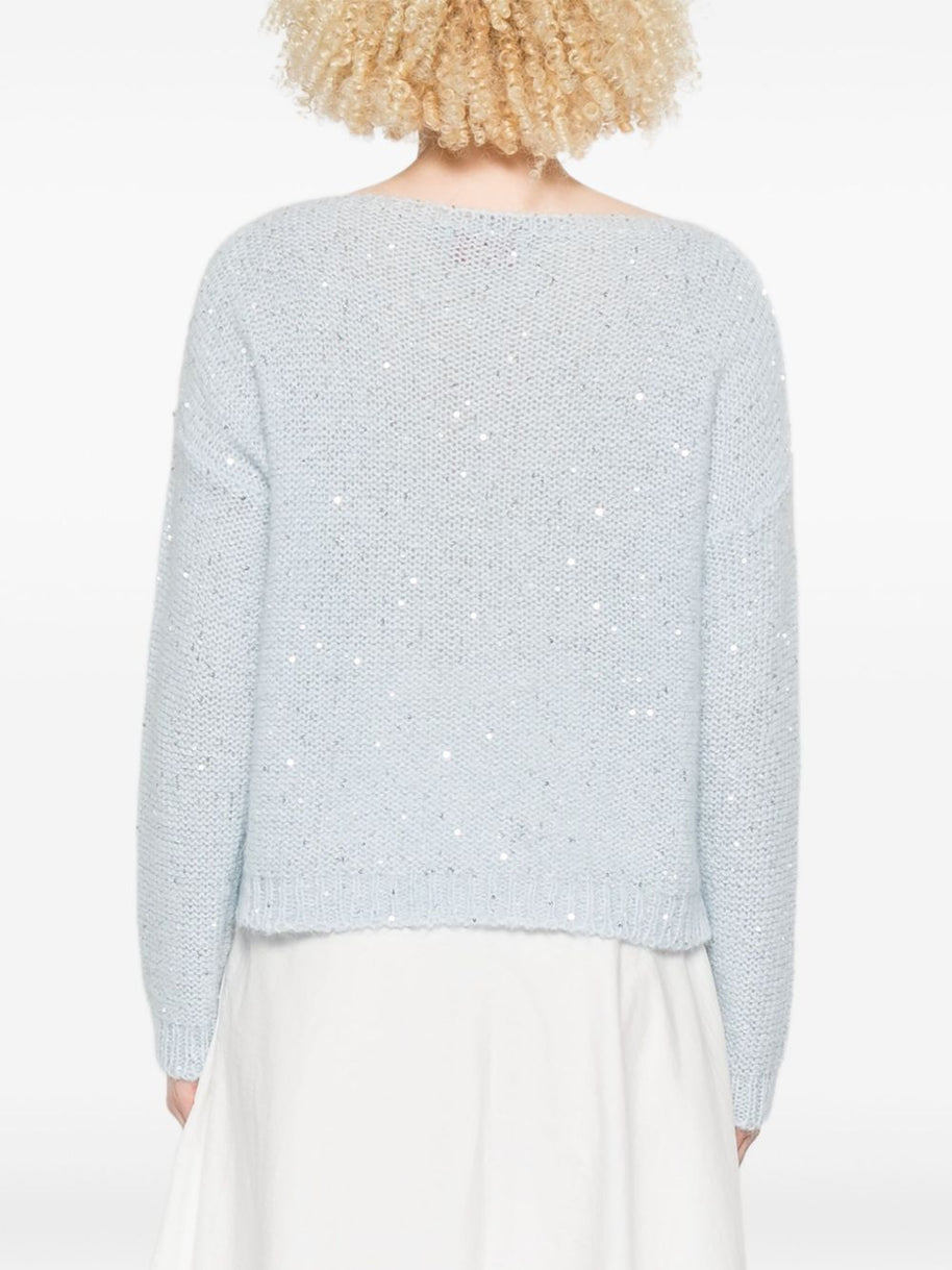 ERMANNO FIRENZE Sweater - Clear Blue