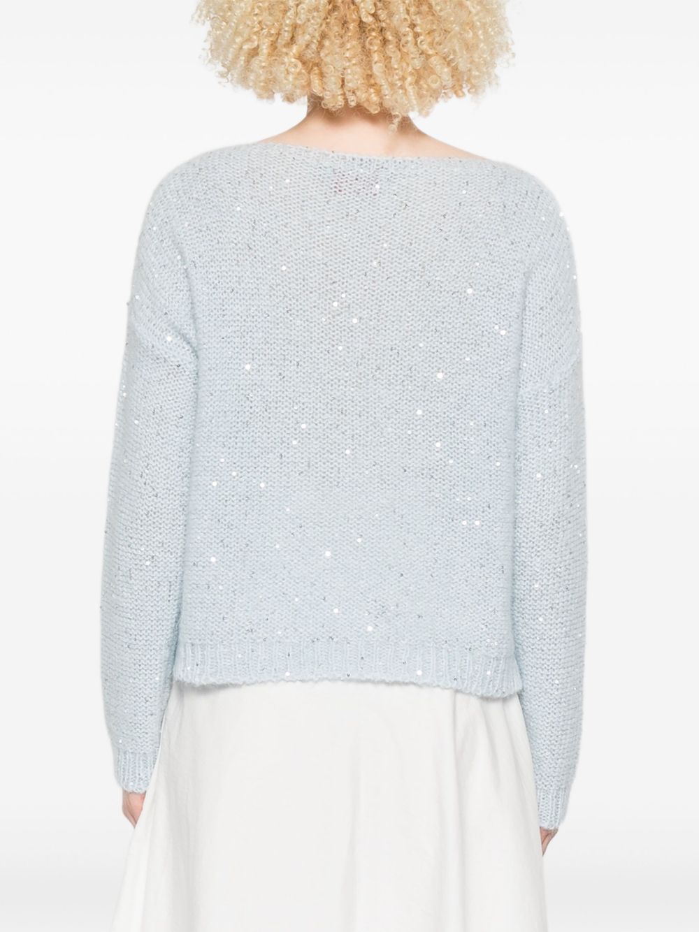 ERMANNO FIRENZE Sweater - Clear Blue