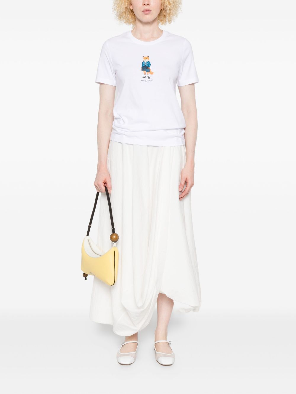 Maison Kitsuné MAISON KITSUNE' T-shirts And Polos White