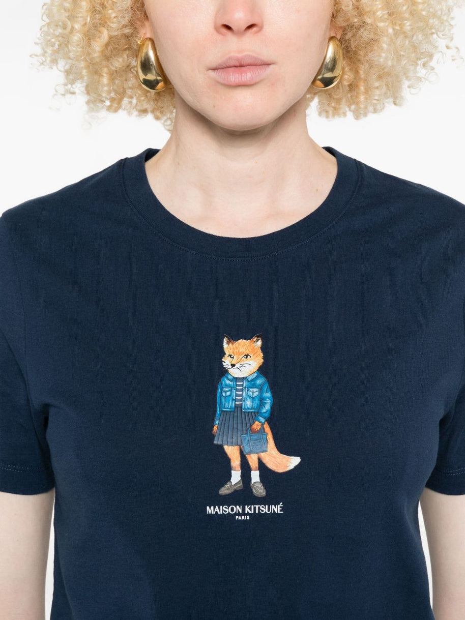 Maison Kitsuné MAISON KITSUNE' T-shirts And Polos Blue