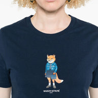Maison Kitsuné MAISON KITSUNE' T-shirts And Polos Blue