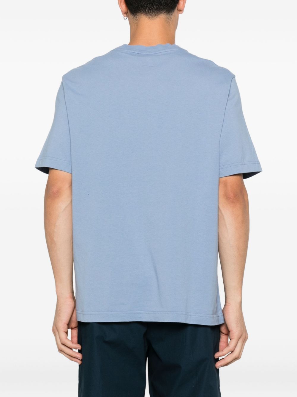 Maison Kitsuné MAISON KITSUNE' T-shirts And Polos Clear Blue
