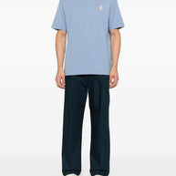 Maison Kitsuné MAISON KITSUNE' T-shirts And Polos Clear Blue