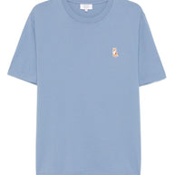 Maison Kitsuné MAISON KITSUNE' T-shirts And Polos Clear Blue