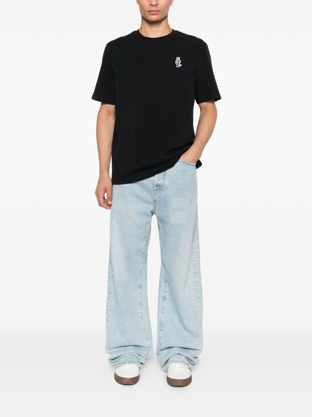 Maison Kitsuné MAISON KITSUNE' T-shirts And Polos Black