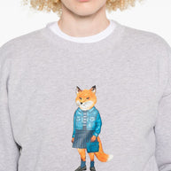 Maison Kitsuné MAISON KITSUNE' Sweaters Grey