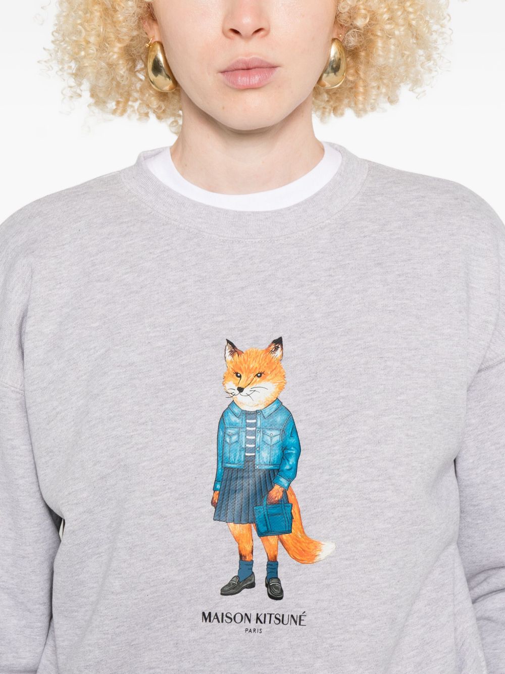 Maison Kitsuné MAISON KITSUNE' Sweaters Grey