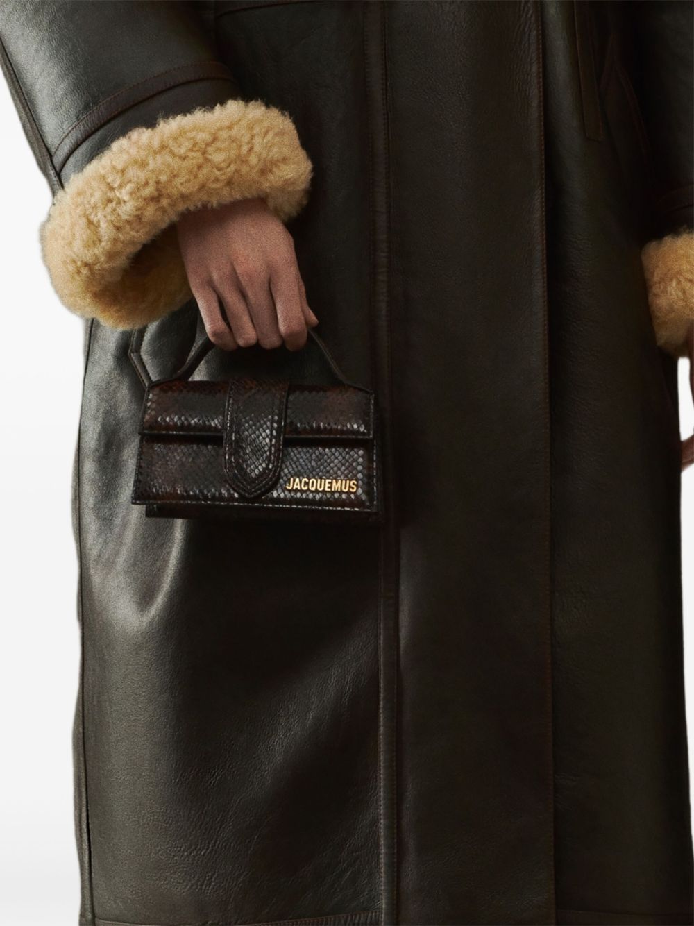 JACQUEMUS Le Bambino Shoulder Bag With Flap