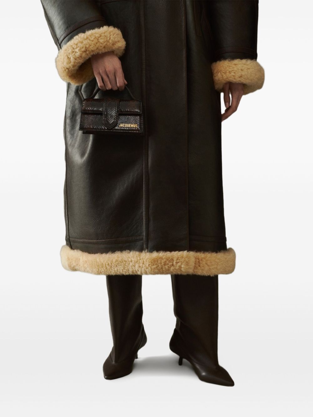 JACQUEMUS Le Bambino Shoulder Bag With Flap