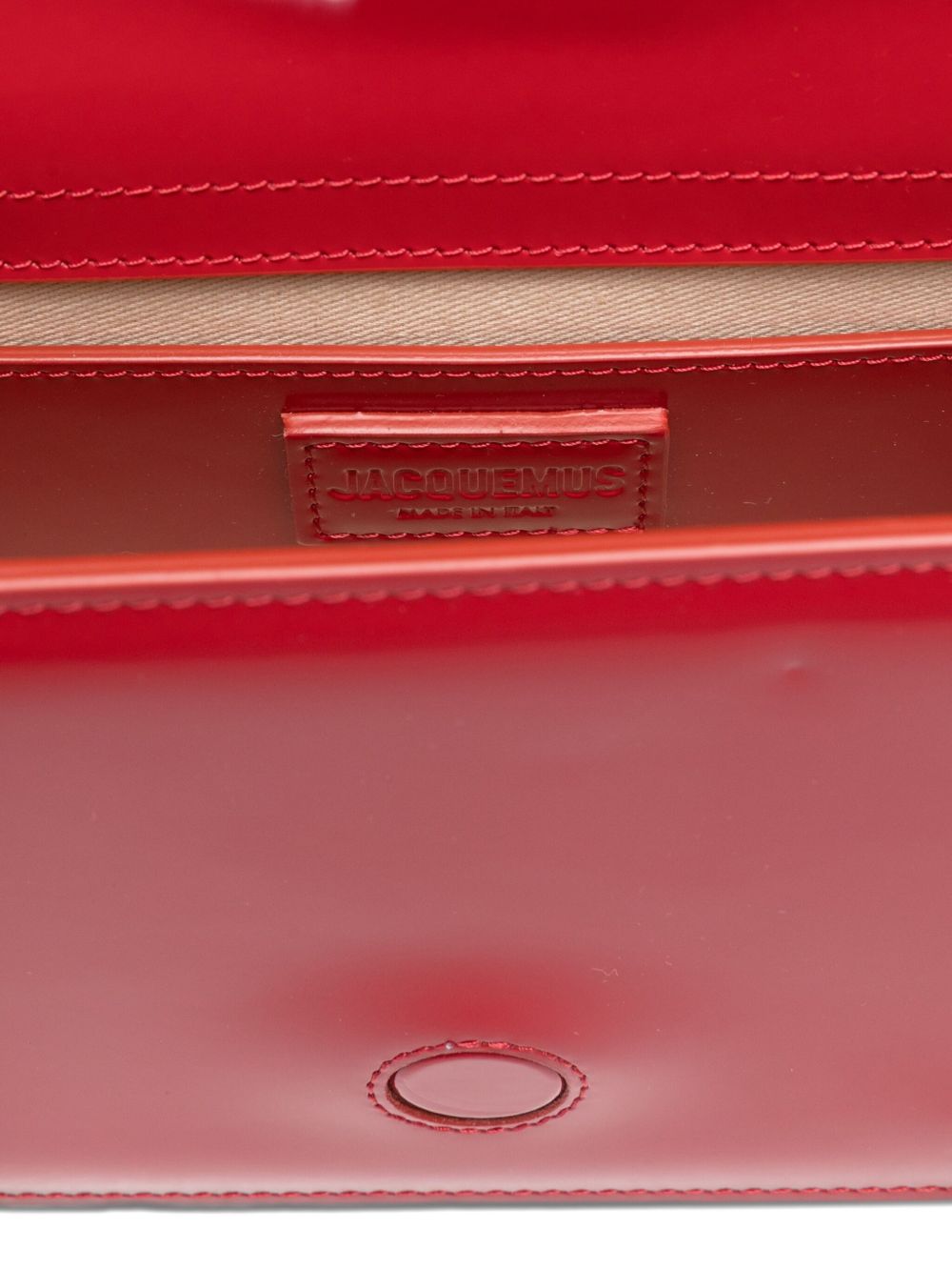JACQUEMUS  Le Grand Bambino Handbag - Red