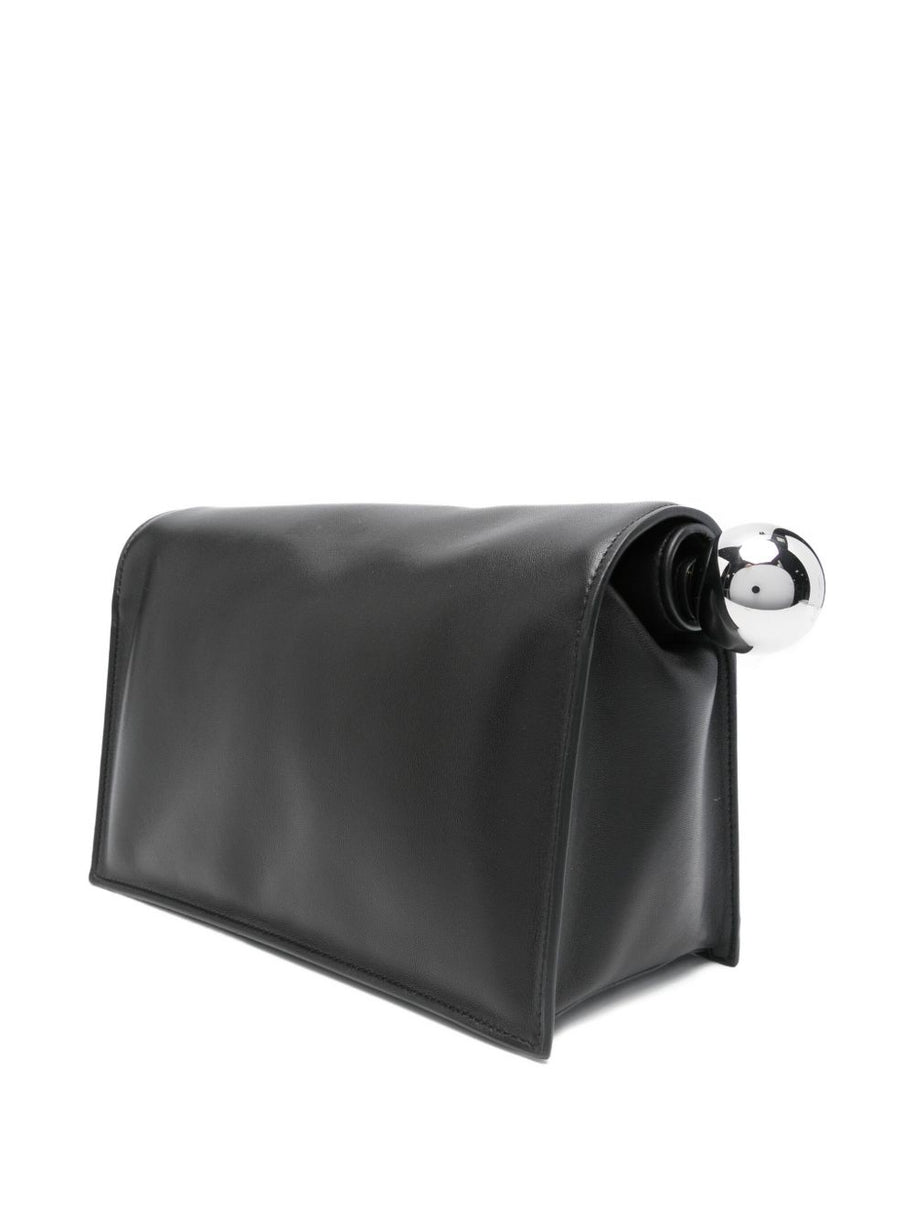 JACQUEMUS La Pochette Rond Carré Clutch Bag - Black
