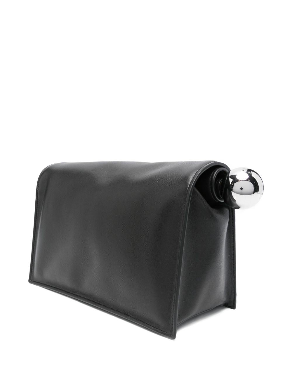 JACQUEMUS La Pochette Rond Carré Clutch Bag - Black