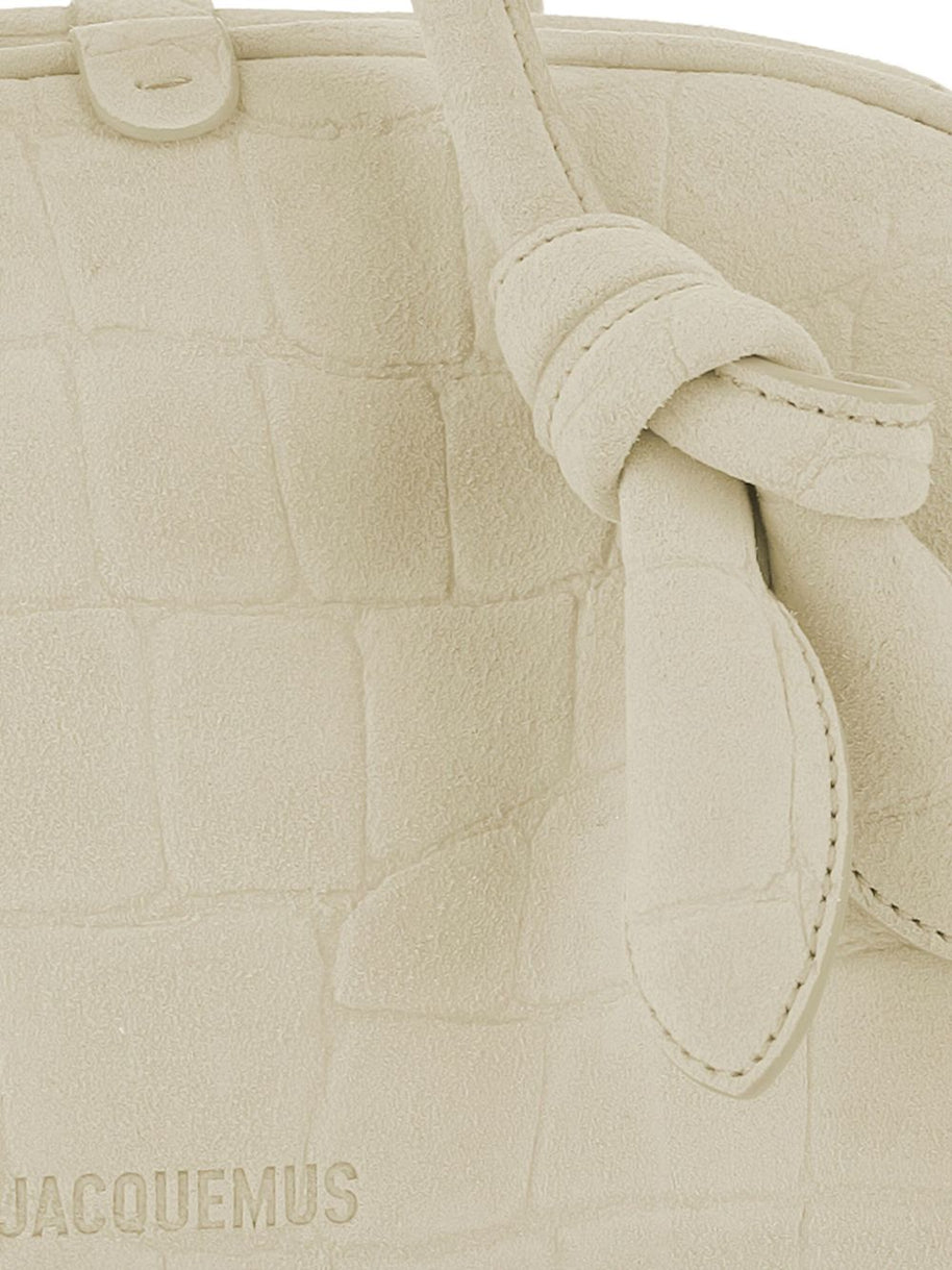 JACQUEMUS Le Petit Turismo Handbag - Ivory