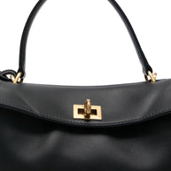 Balenciaga Rodeo Mini Leather Handbag - Black