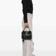 Balenciaga Rodeo Mini Leather Handbag - Black