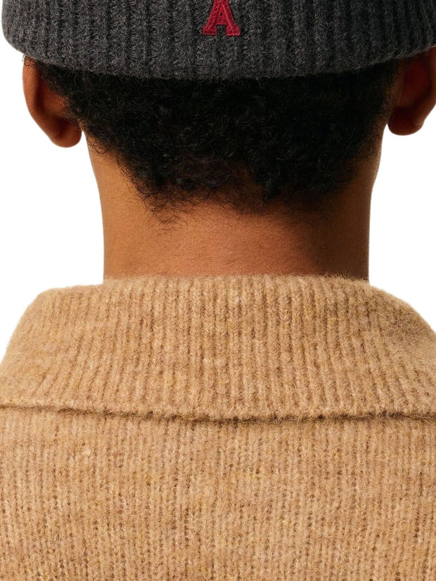 Ami Paris Ami De Coeur Wool Beanie