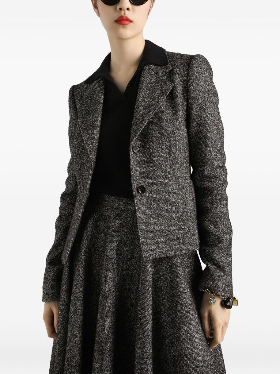 Dolce & Gabbana Wool Single-breasted Jacket