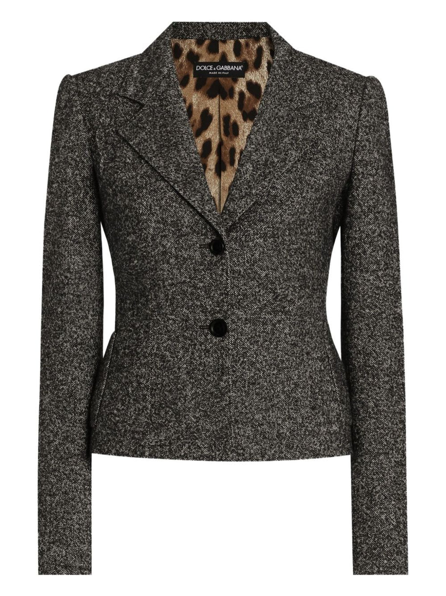 Dolce & Gabbana Wool Single-breasted Jacket