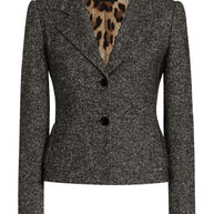 Dolce & Gabbana Wool Single-breasted Jacket