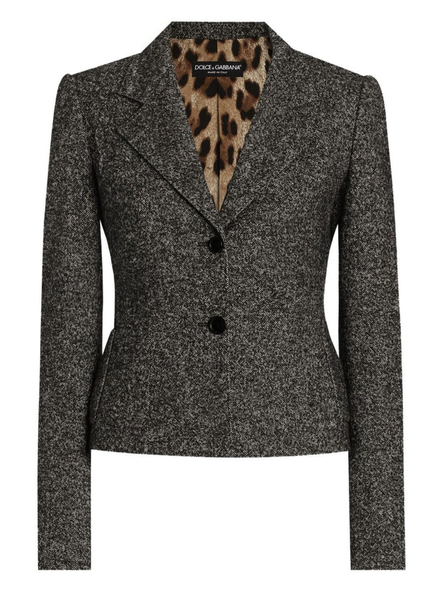 Dolce & Gabbana Wool Single-breasted Jacket