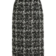 Dolce & Gabbana Wool Blend Midi Skirt