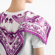Dolce & Gabbana T-shirt With Scarf - White