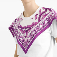 Dolce & Gabbana T-shirt With Scarf - White