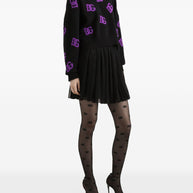 Dolce & Gabbana Wool Turtle-neck Sweater - Black