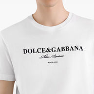 Dolce & Gabbana Logo Cotton T-shirt - White