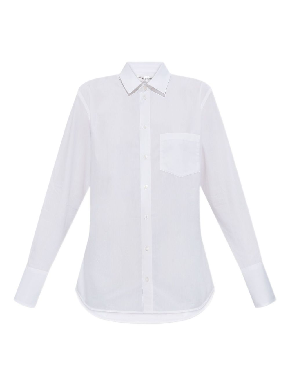 Victoria Beckham Embroidered Logo Shirt - White