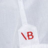 Victoria Beckham Embroidered Logo Shirt - White