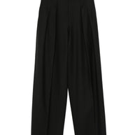 Victoria Beckham Wool Trousers - Black