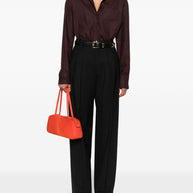 Victoria Beckham Wool Trousers - Black