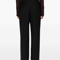 Victoria Beckham Wool Trousers - Black
