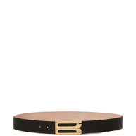 Victoria Beckham Leather Belt - Black