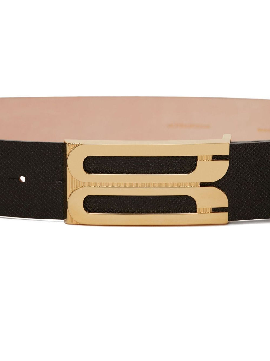 Victoria Beckham Leather Belt - Black