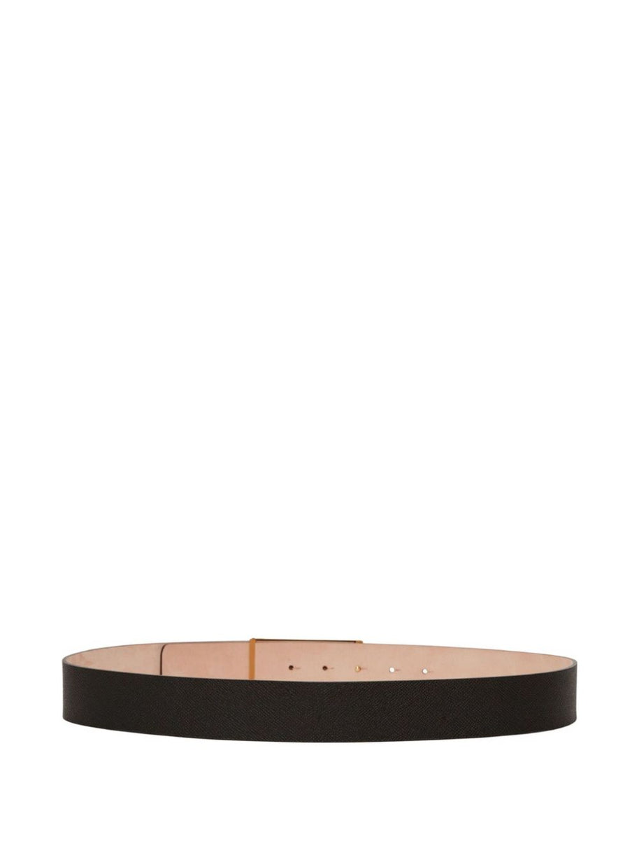 Victoria Beckham Leather Belt - Black