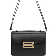 Victoria Beckham Leather Shoulder Bag - Black