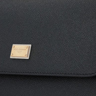 Dolce & Gabbana Sicily Large Leather Handbag - Black