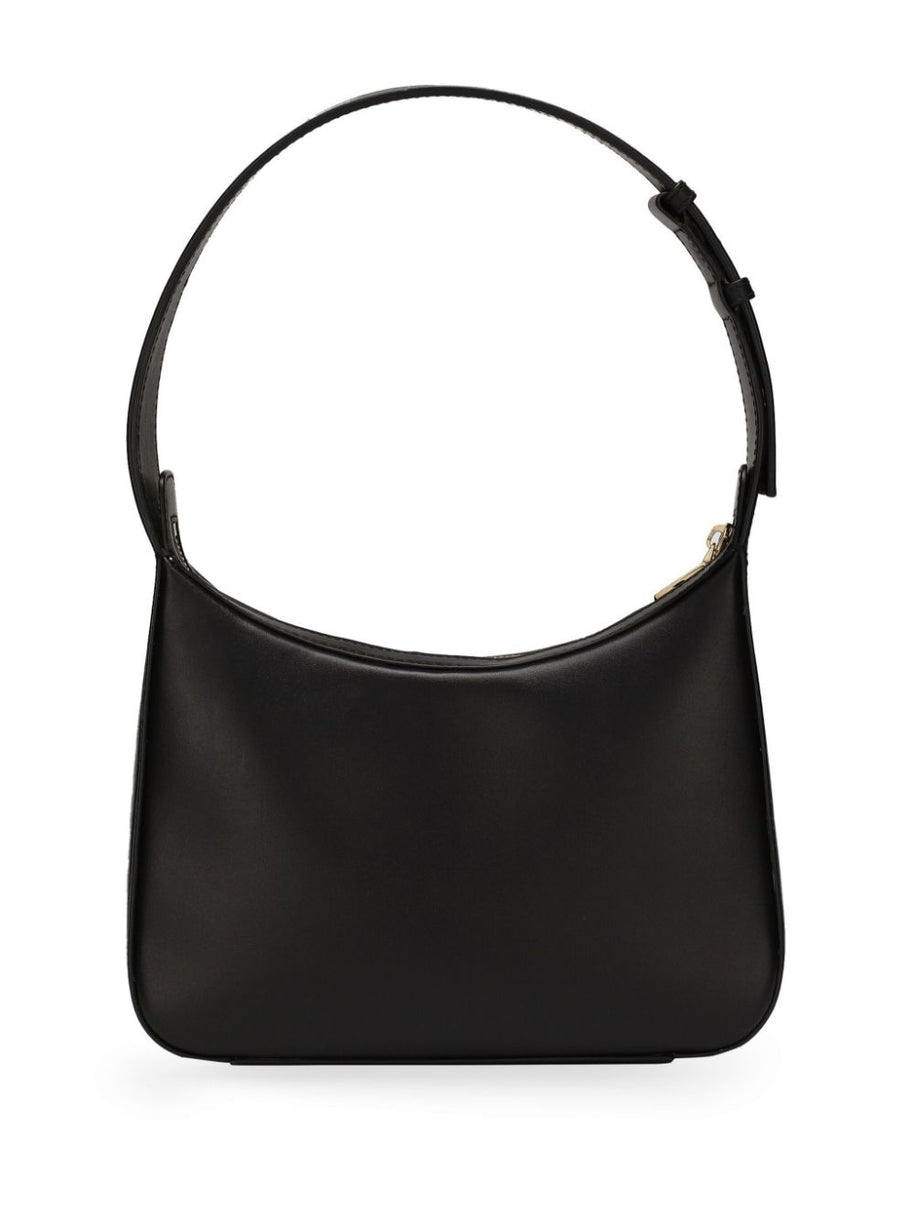 Dolce & Gabbana 3.5 Leather Shoulder Bag - Black