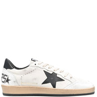Golden Goose Ball Star Leather Sneakers - Black