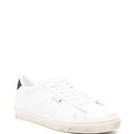 Golden Goose Matchstar Leather Sneakers - Blue