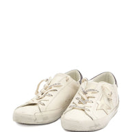 Golden Goose Super-Star Leather Sneakers - Bordeaux