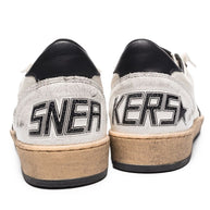Golden Goose Ball Star Leather Sneakers - White