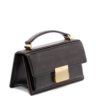 Golden Goose Venezia Small Leather Handbag - Black