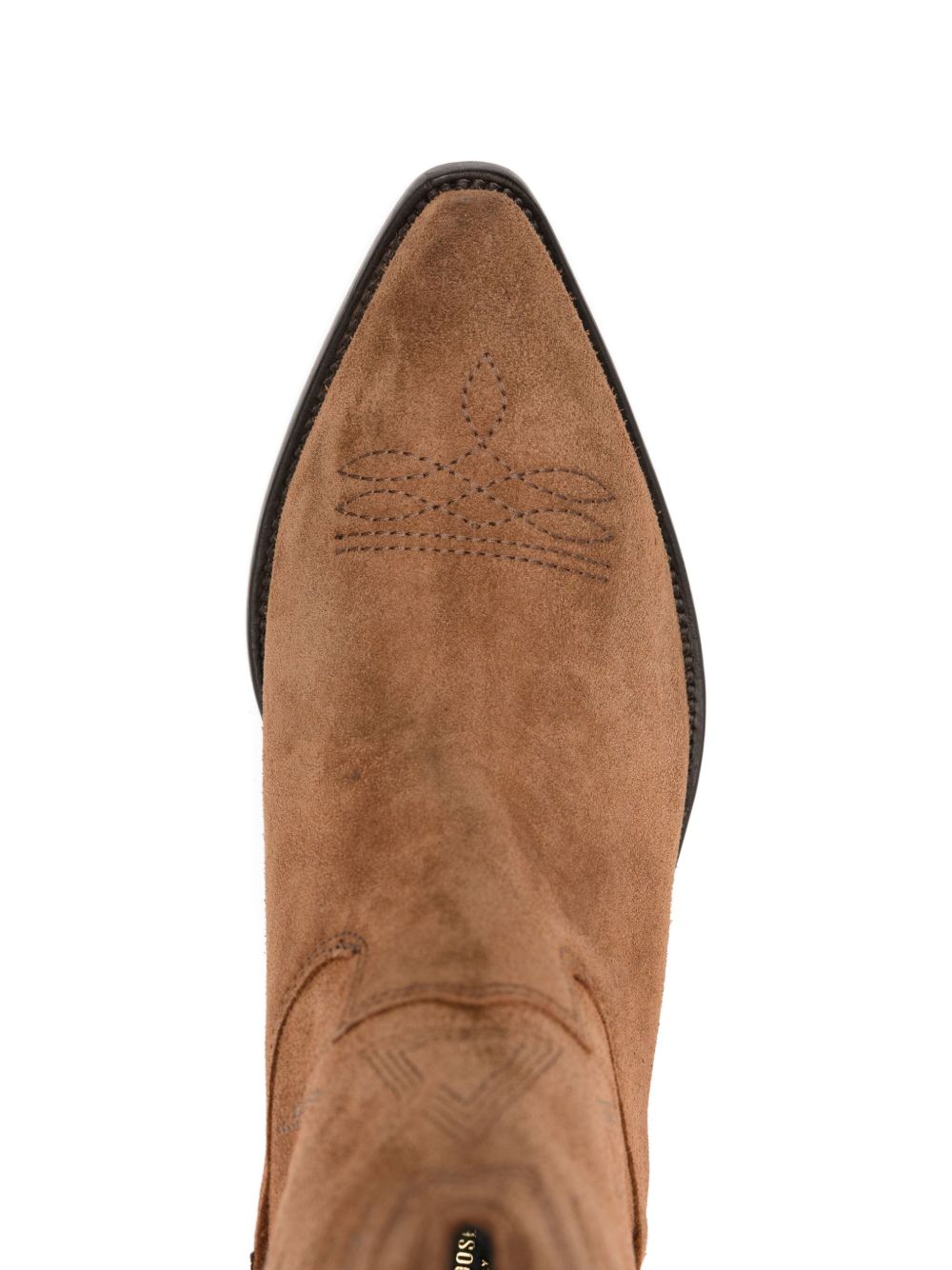 Golden Goose Wish Star Low Leather Boots Brown