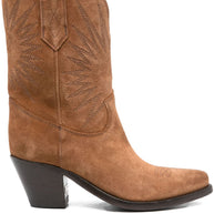 Golden Goose '70 Wish Star Low Leather Boots - Leather Brown